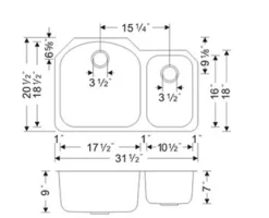 Wells Sinkware 32