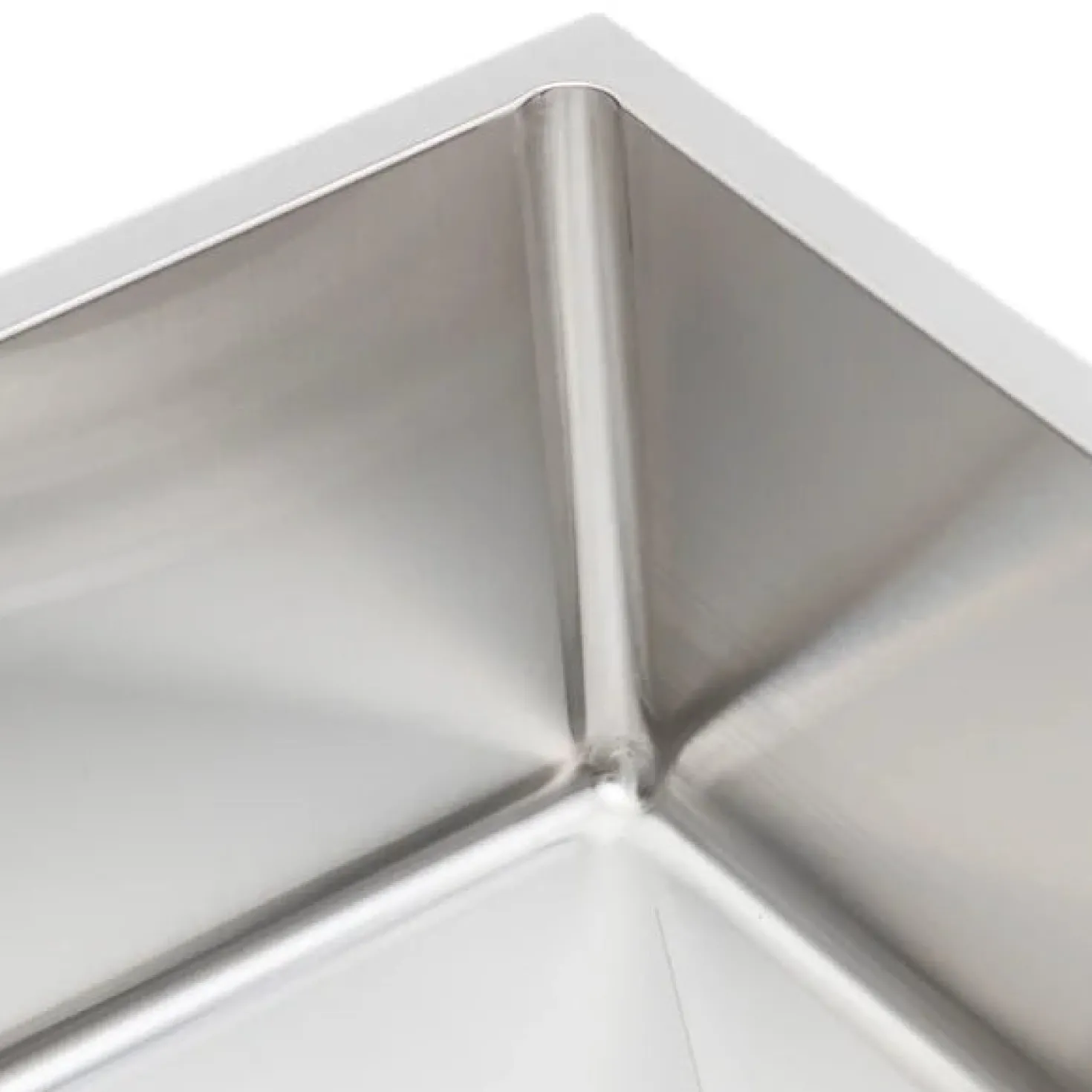 Wells Sinkware Handcrafted 21" 16-Gauge Undermount Single Bowl Stainless Steel Kitchen Sink with Grid Rack and Basket Strainer