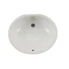Wells Sinkware 19-Inch Oval Undermount Single Bowl Bathroom Sink