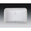 Wells Sinkware 21-Inch Rectangular Undermount Single Bowl Bathroom Sink