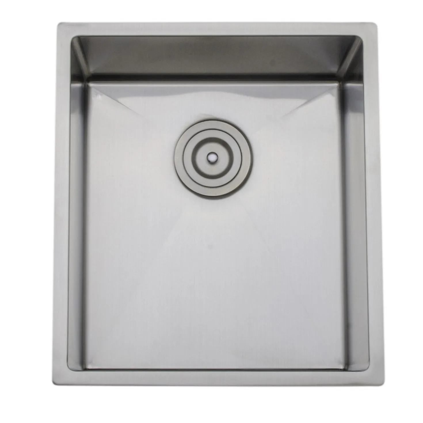 Wells Sinkware Small Radius 17" 16-Gauge Undermount Stainless Steel Bar Sink