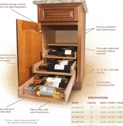 Wine Logic In-Cabinet 24 Bottle Wine Rack
