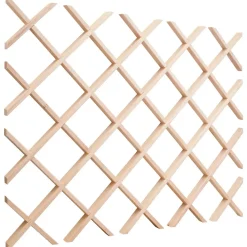 36" x 36" Wine Lattice Rack