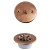 Zinc Alloy Trip Lever Tub Drain Conversion Kit in Antique Copper